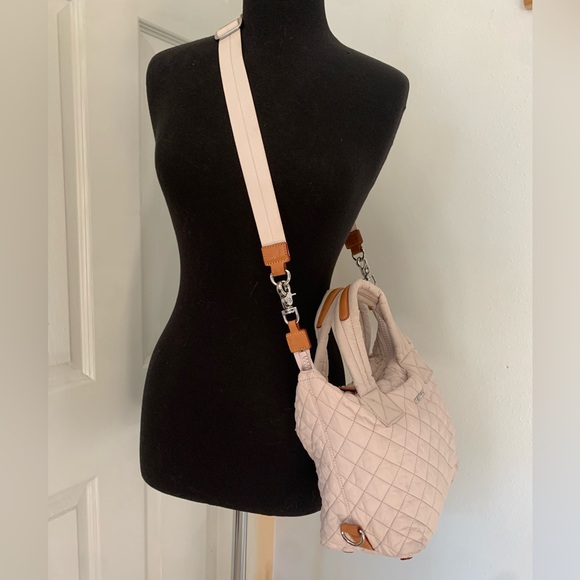 MZ Wallace Light crème  Quilted Crossbody Bag - Picture 2 of 12